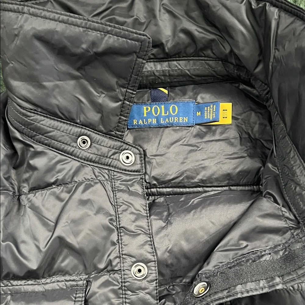 Polo Ralph Lauren Men's Black Quilted Shirt Jacket - Picture 4 of 8